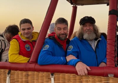 Vitaliy Chebanov, Oscar Konykhov, and Fedor Oscar Konykhov Flying with ActionFlight in Ras Al Khaimah, Sunday 12th February 2023