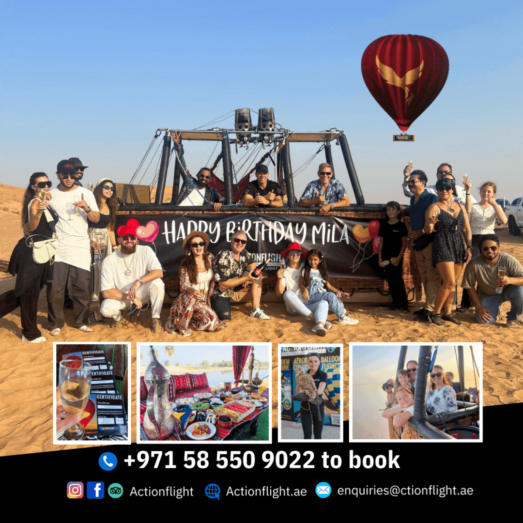 Private Balloon flights and private compartments
